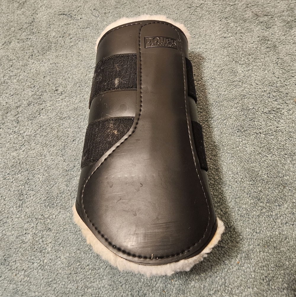 Black Dover Saddlery Horse Boot L